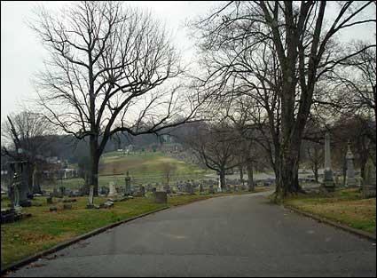 St. Joeseph cemetery view
