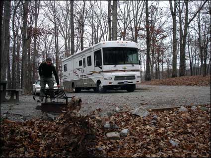 Camping at the Land Between the Lakes